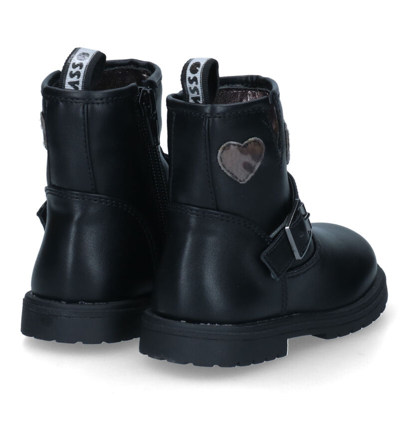 Asso Zwarte Baby Boots voor meisjes (316204)