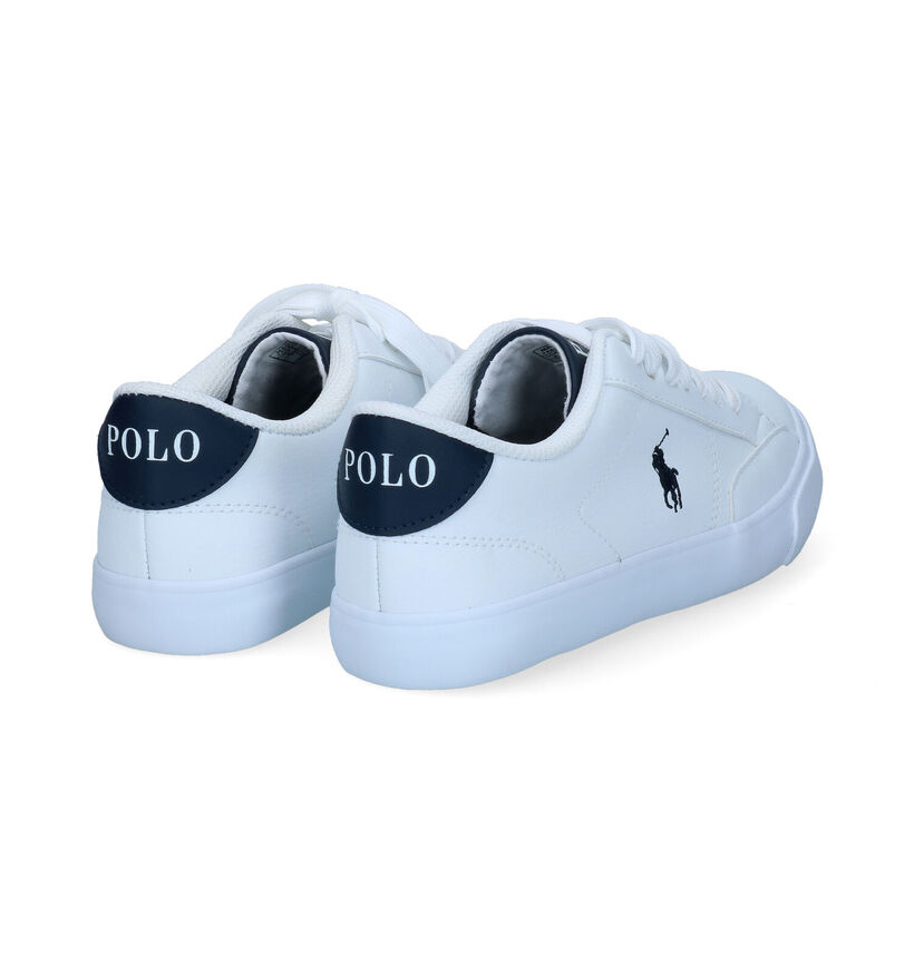 Polo Ralph Lauren Chaussures à lacets en Blanc en simili cuir (304020)