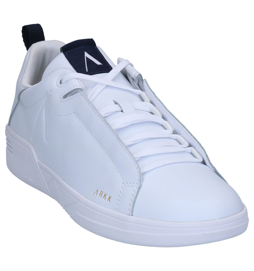 Arkk Witte Sneakers in leer (270999)