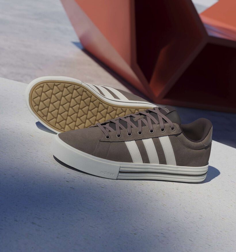 adidas Daily 4.0 Bruine Sneakers voor heren (372615) - geschikt voor steunzolen