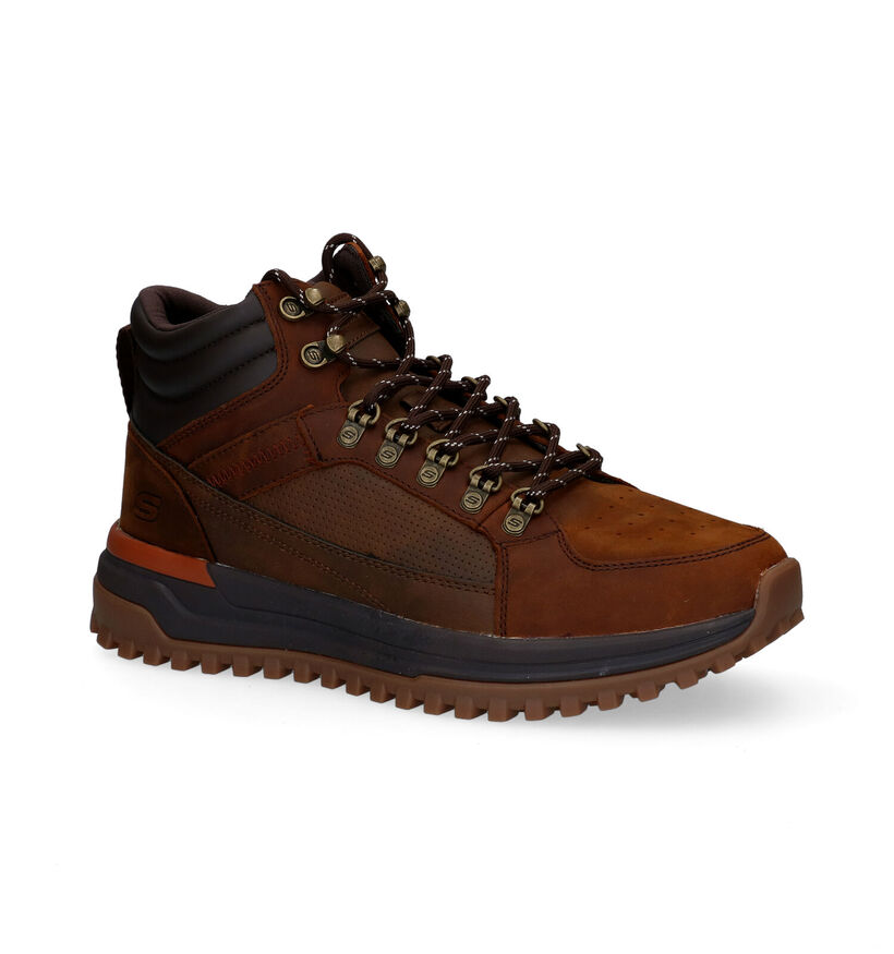 Skechers Sole Trek Cognac Wandelschoenen in nubuck (295634)