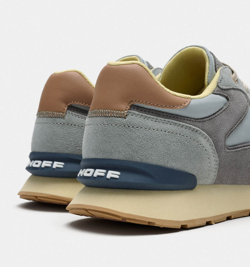 HOFF City Retro Light Blue Blauwe Veterschoenen voor heren (367329) - geschikt voor steunzolen