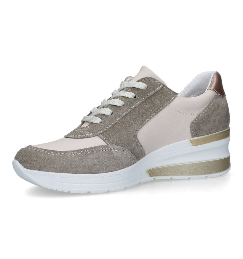 Solemade Mae Kaki Sneakers voor dames (324323) - geschikt voor steunzolen