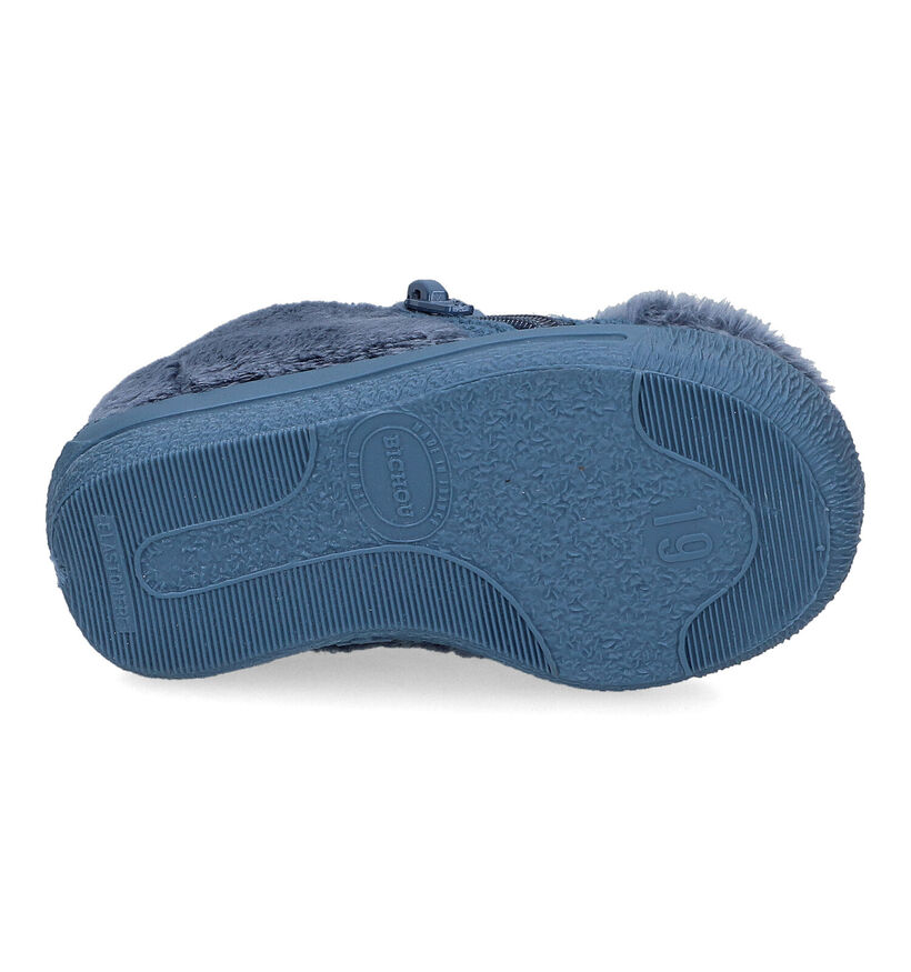Bellamy Manuel Pantoufles en Bleu pour gar&ccedil;ons (316982)
