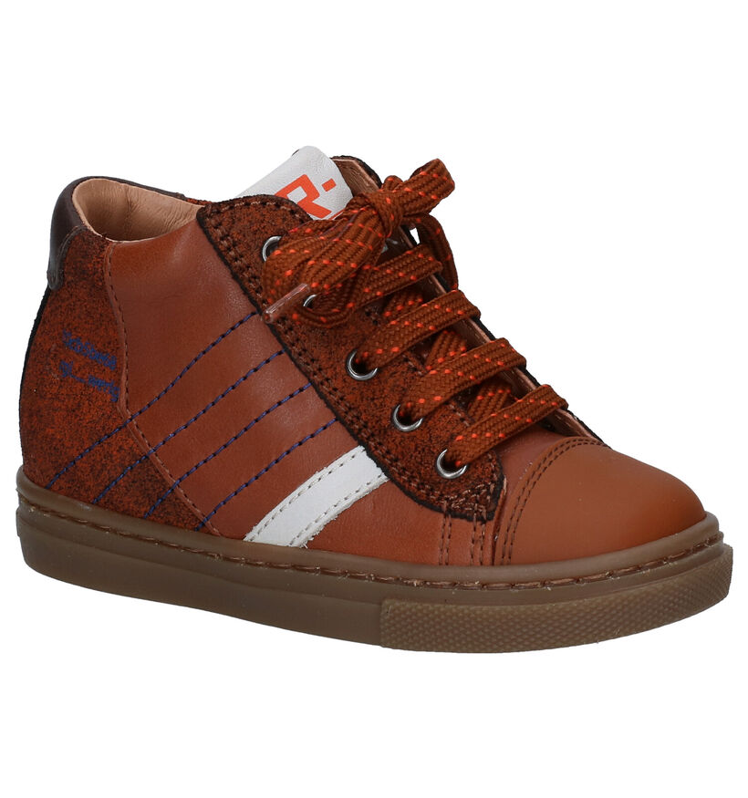 Romagnoli Cognac Hoge Schoenen in leer (298617)