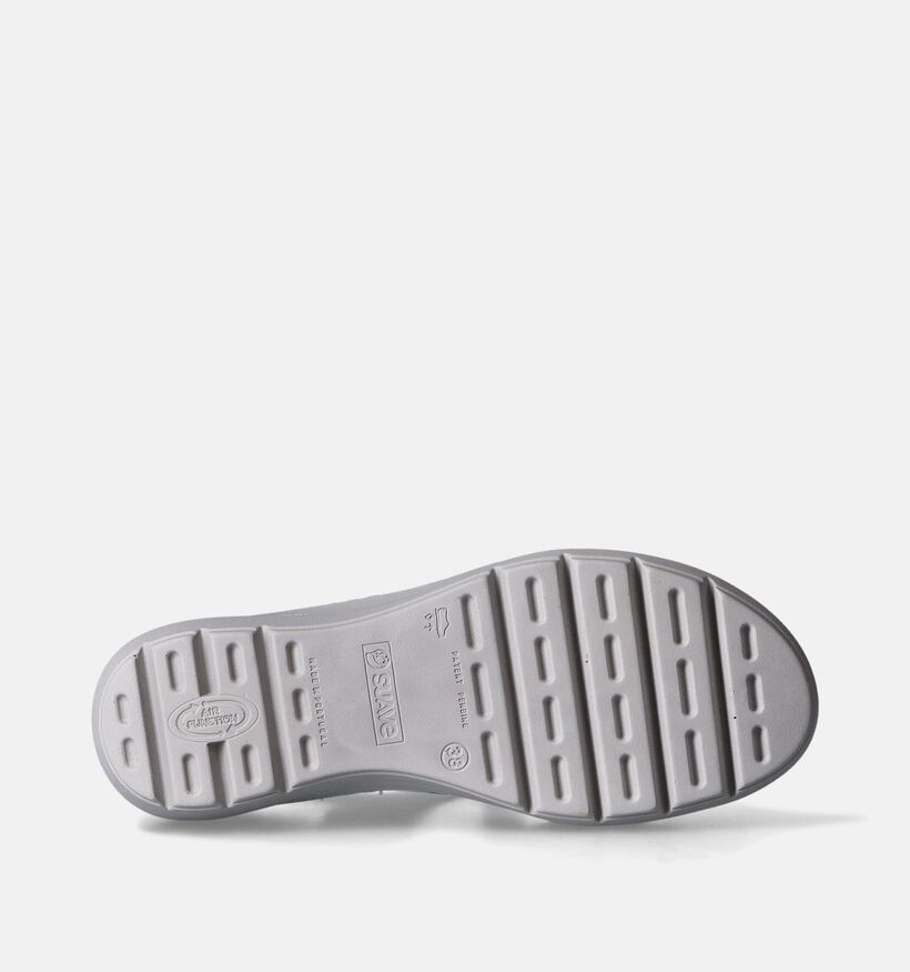 Suave Grijze Sandalen voor steunzolen voor dames (357743) - geschikt voor steunzolen