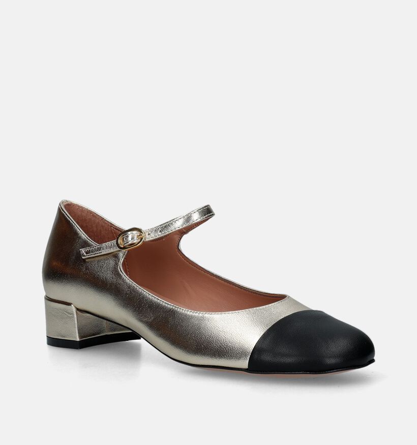 Les Autres Gouden Pumps met bandje voor dames (341193)