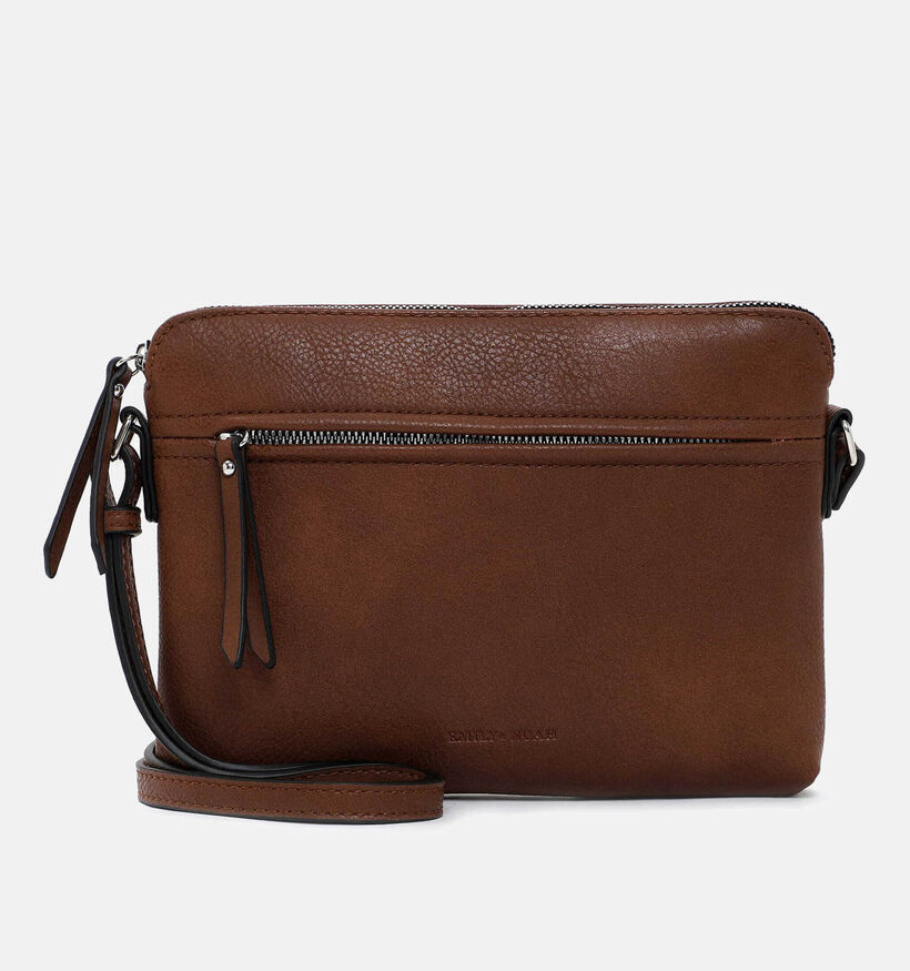 Emily & Noah Emma Cognac Crossbody tas voor dames (340660)