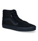 Vans Filmore Hi Zwarte Sneakers in daim (321111)