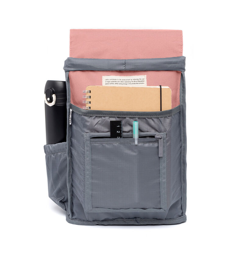 Lefrik Scout Mini Roze Rugzak in stof (329158)