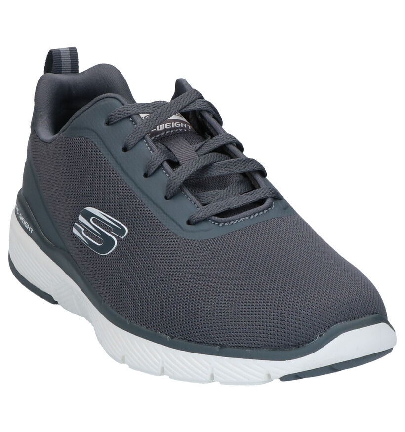 Skechers Flex Advantage Sneakers en Bleu en textile (273296)