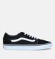 Vans Ward Baskets de skate en Noir en daim (328150)