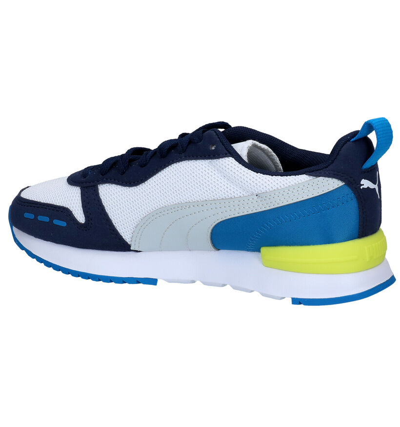 Puma R78 Baskets en Blanc/Noir en simili cuir (301343)