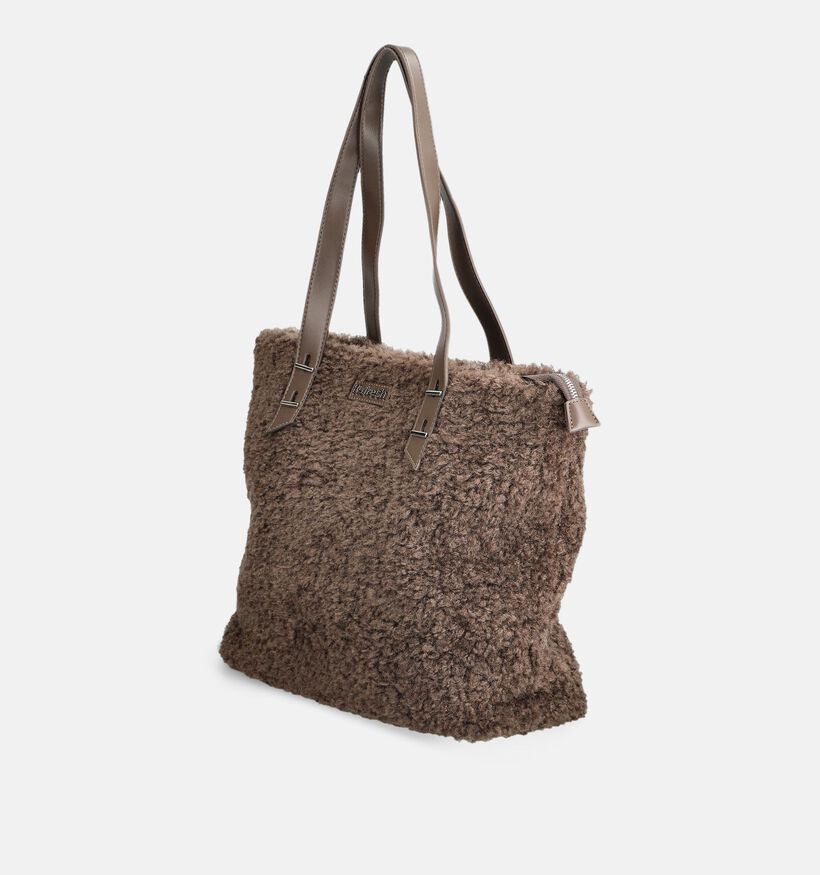 Refresh Teddy Cabas en Brun fonc&eacute; pour femmes (380301)