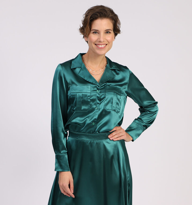 AC by Annelien Coorevits Groene Blouse (308507)