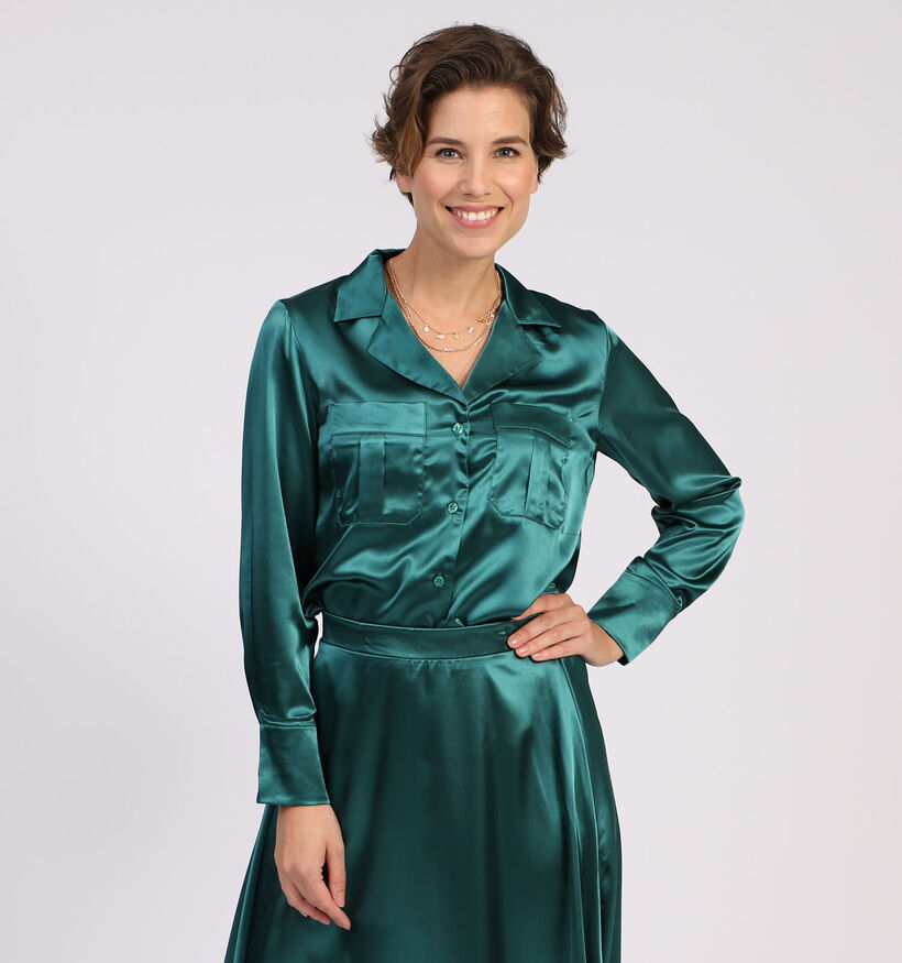 AC by Annelien Coorevits Blouse en Vert (308507)