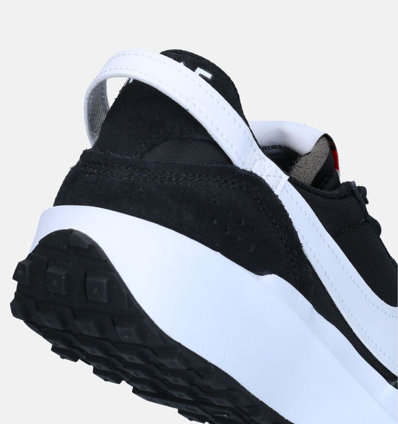 Nike Waffle Debut Zwarte Sneakers voor dames (328015) - geschikt voor steunzolen