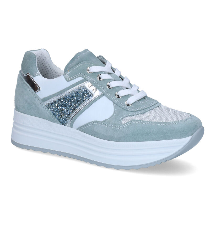 NeroGiardini Groene Sneakers voor dames (307960) - geschikt voor steunzolen