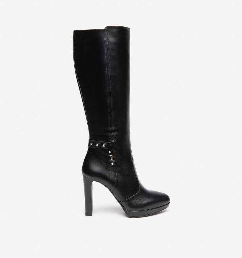 NeroGiardini Premium Collection Zwarte Lange Laarzen voor dames (379455)