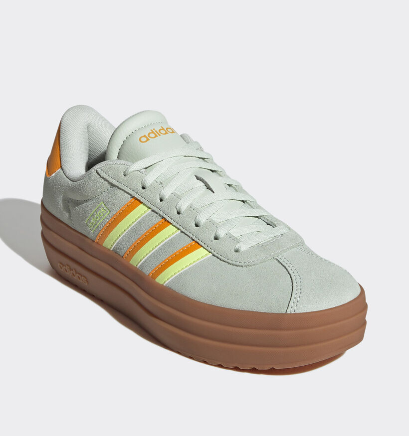 adidas VL Court Bold Baskets sportives en Vert pour femmes (357104)