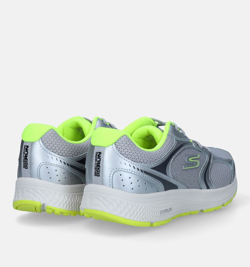 Skechers Go Run Consistent Chandra Chaussures de trail en Argent pour femmes (328053)