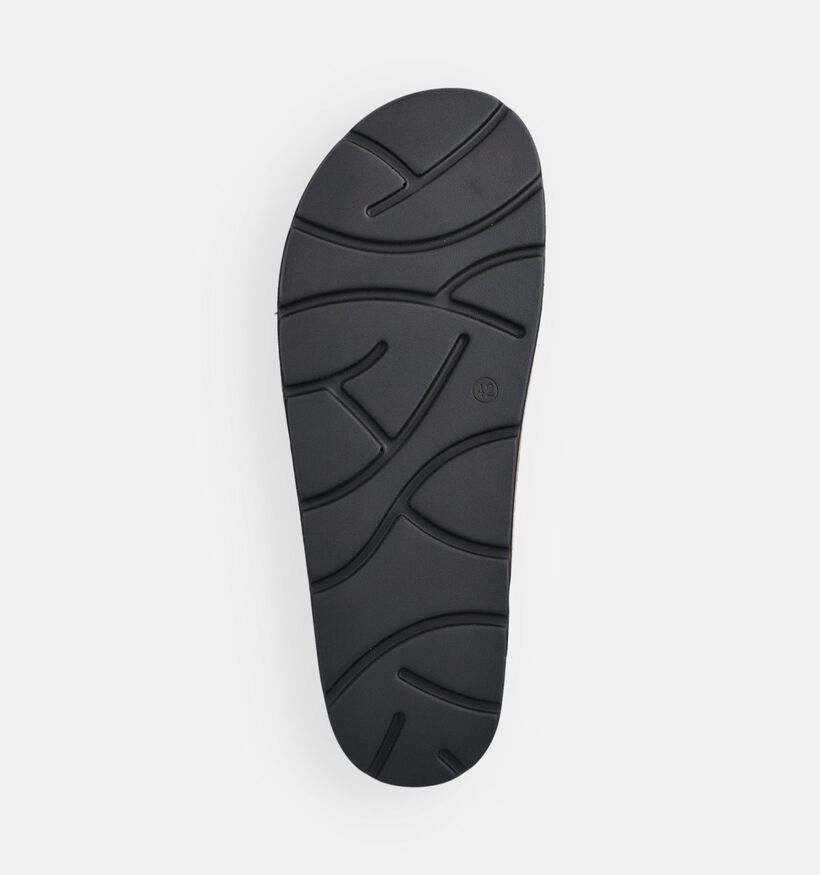 Scholl Bora Taupe Slippers voor heren (370522)