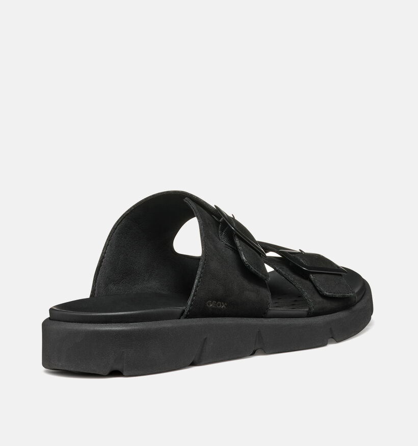Geox Xand 2S Nu-pieds en Noir pour hommes (351615)