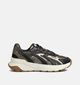 Maruti Dora Zwarte/Bronzen Sneakers voor dames (360826) - geschikt voor steunzolen