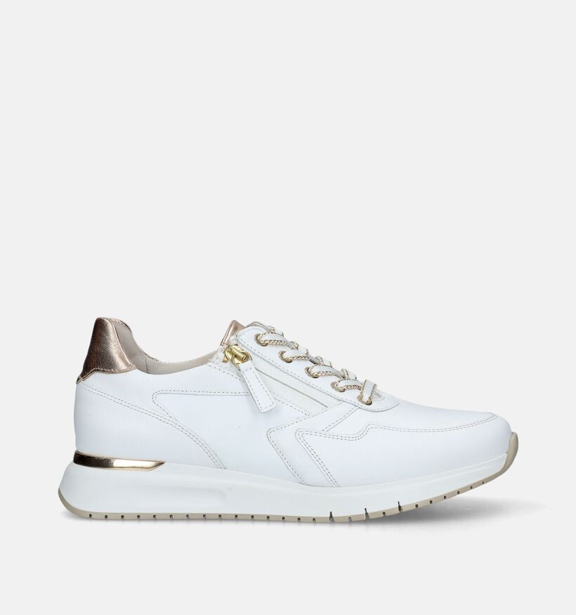 Gabor OptiFit Witte Sneakers voor dames (336155) - geschikt voor steunzolen