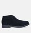 Geox Uomo Claudio Blauwe Hoge Geklede Veterschoenen voor heren (329729)
