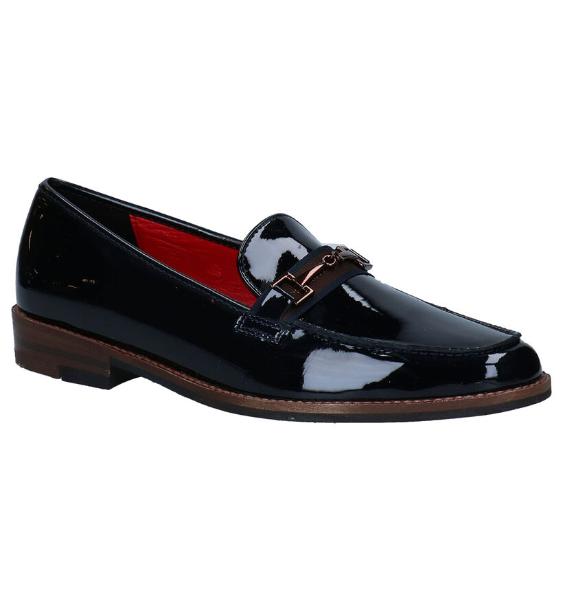 Ara Kent Blauwe Loafers in lak (282789)