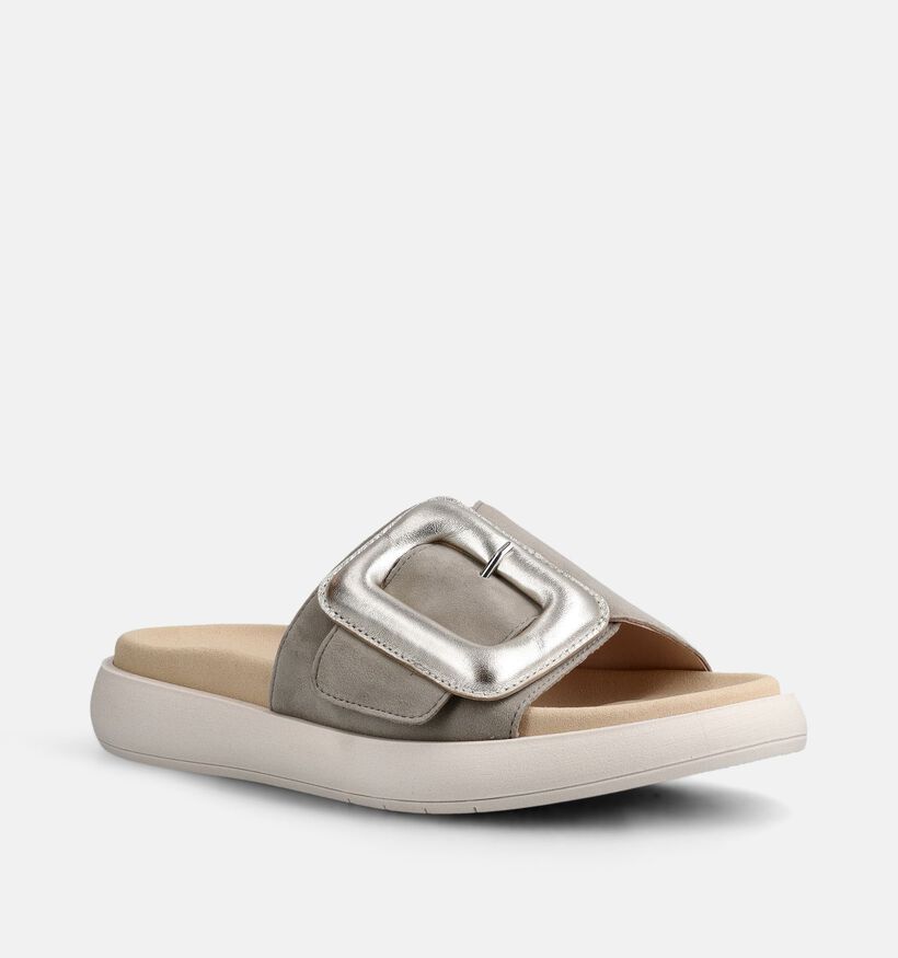 Gabor Lichtgroene Slippers voor dames (371210)