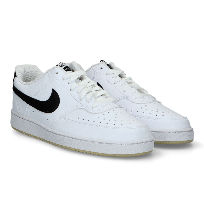 Nike Court Vision Next Nature Baskets en Blanc pour hommes (325159)