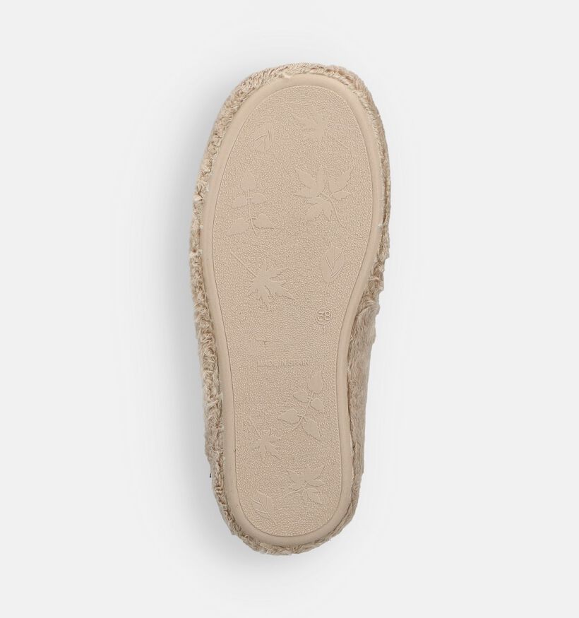 River Woods Pippa Cat Pantoufles en Beige pour femmes (381121) - pour semelles orthop&eacute;diques