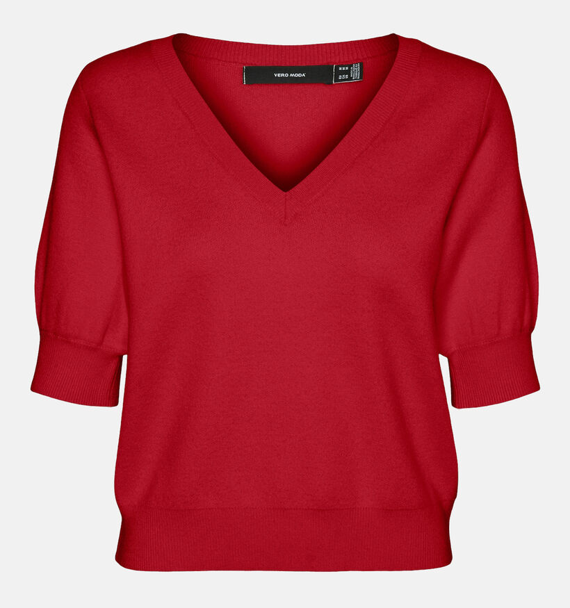 Vero Moda Gold Blauwe Trui met V-hals voor dames (349622)