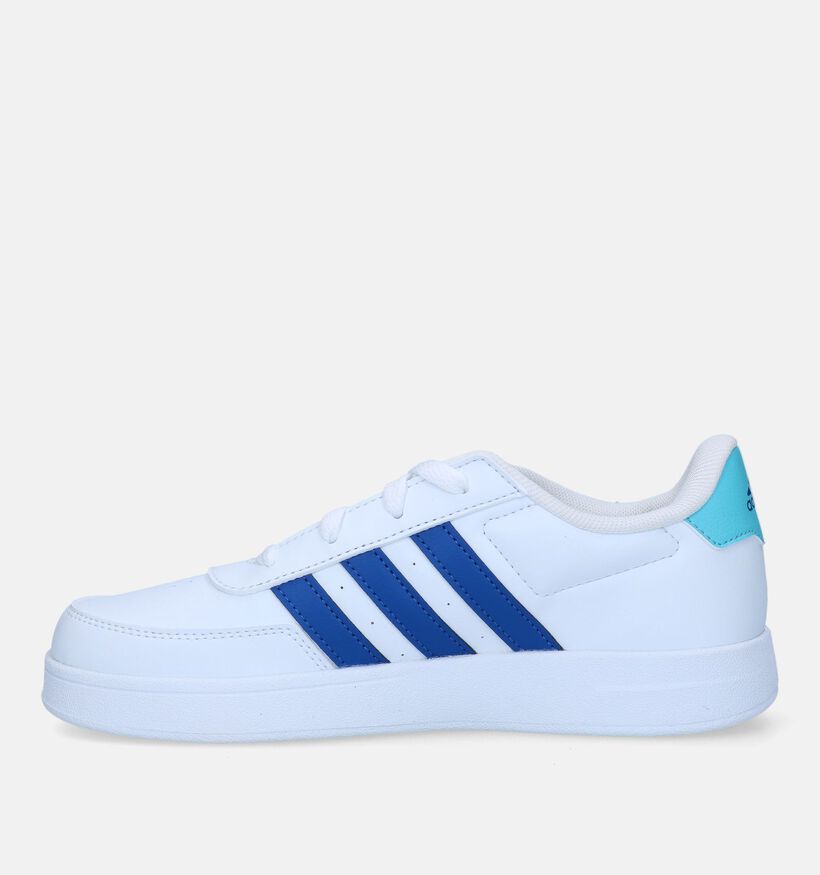 adidas Breaknet Witte Sneakers voor jongens, meisjes (318945) - geschikt voor steunzolen
