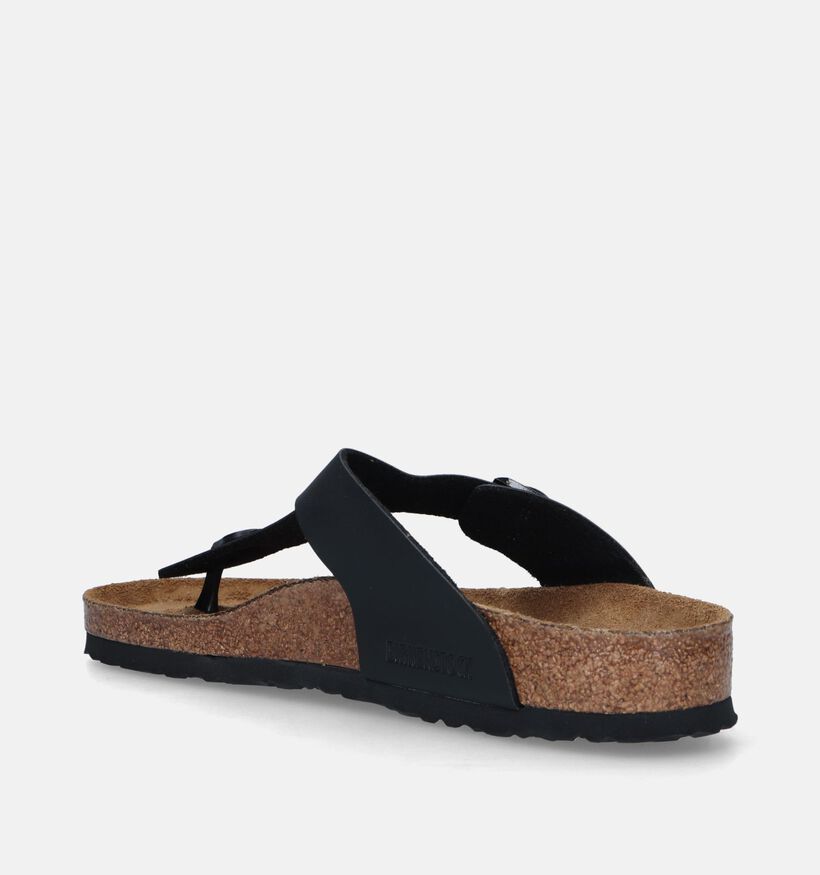 Birkenstock Gizeh Zwarte Teenslippers voor heren (337874)