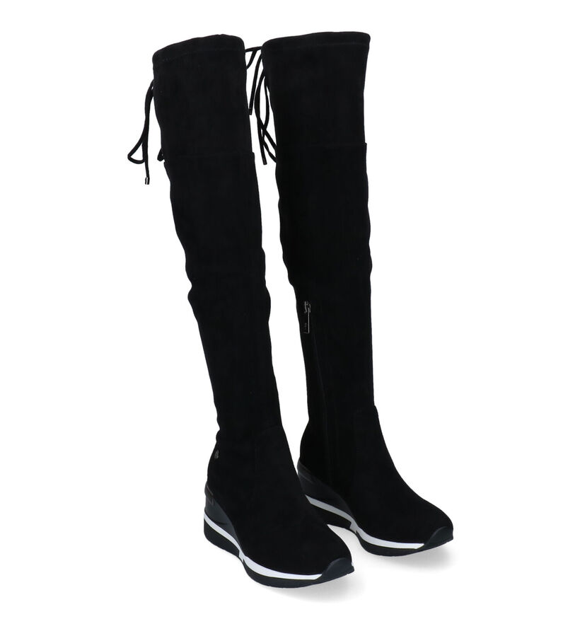 Xti Bottes hautes en Noir pour femmes (300228)