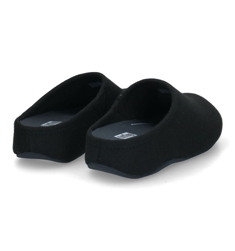 FitFlop Shuv Felt Grijze Pantoffels voor dames (313553)