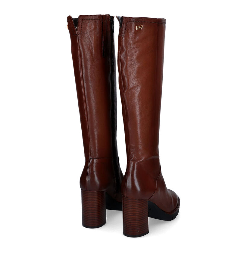 River Woods Ghana Cognac Laarzen in leer (316039)