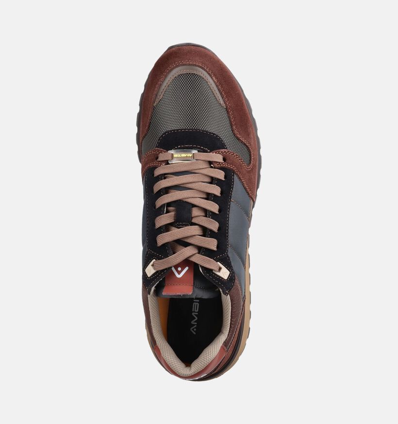 Ambitious Slow Chaussures plates en Marron pour hommes (381295) - pour semelles orthop&eacute;diques