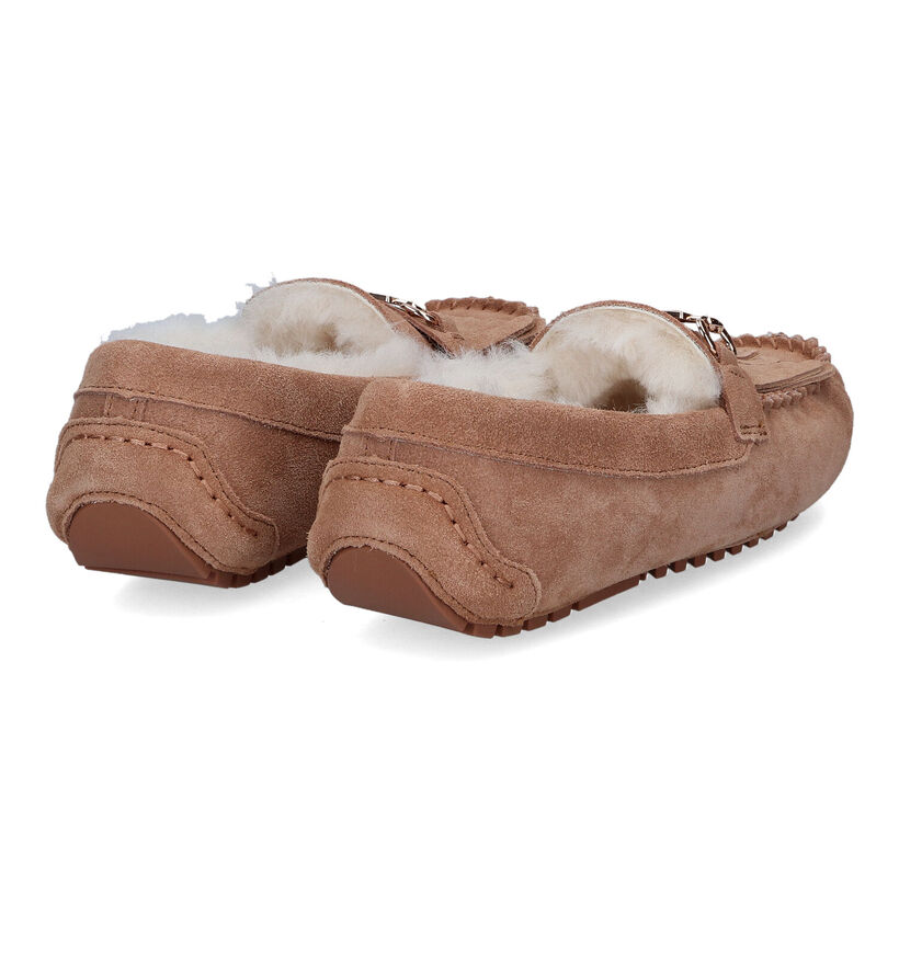 Nathan-Baume Pantoufles fermées en Cognac pour femmes (315986)