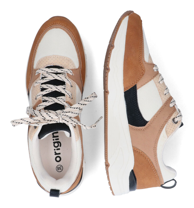 Origin Baskets casual en Cognac pour femmes (313254)