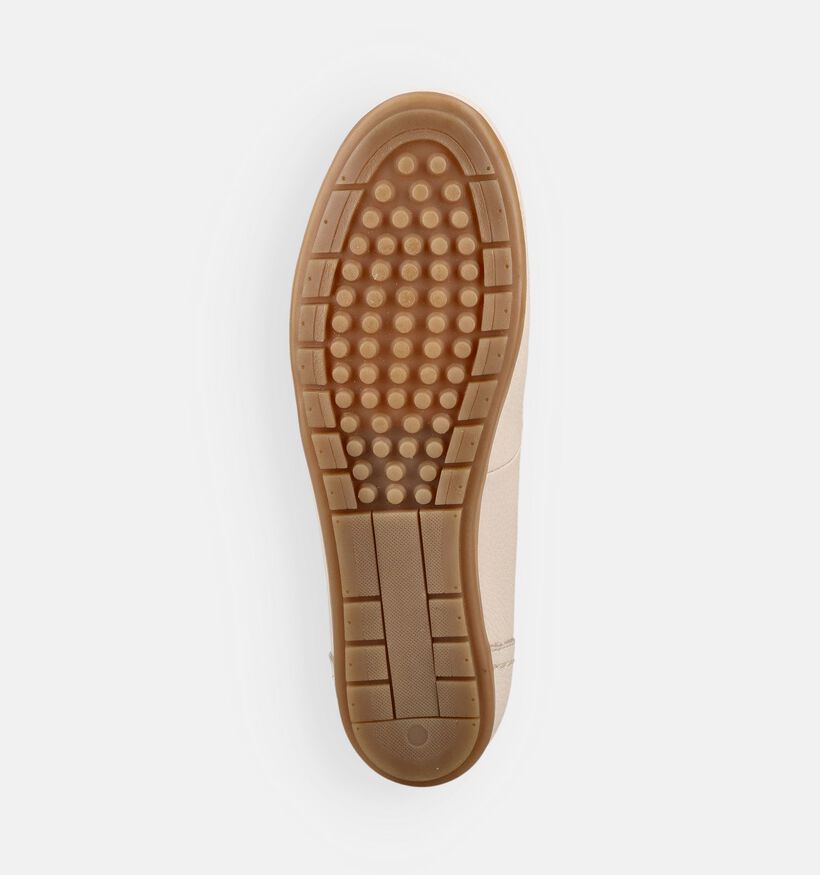 Clarks Elliotte Sail Mocassins en &Eacute;cru pour femmes (370564) - pour semelles orthop&eacute;diques