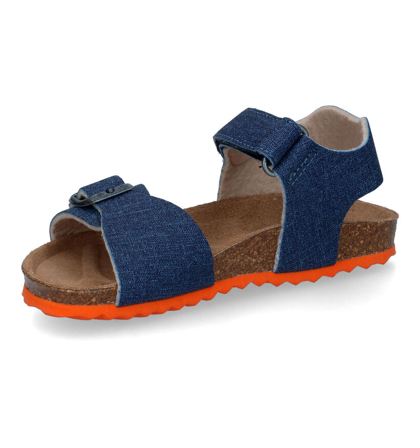 Geox Ghita Blauwe Sandalen in kunstleer (303740)