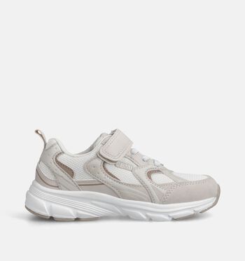 CEMI Sneakers Wit/Beige/Goud/Paars/Roze/Zilver