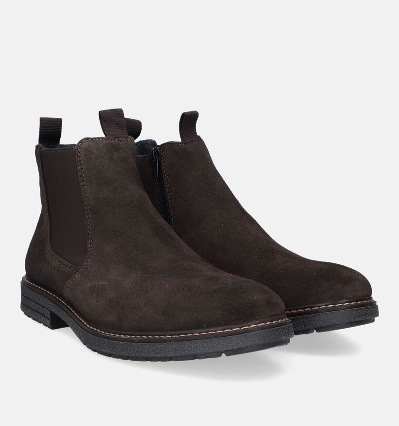 Rieker Bruine Chelsea boots voor heren (331767)