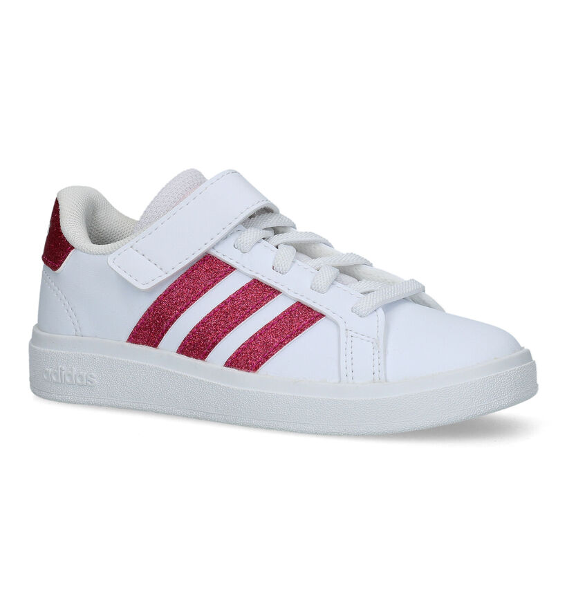 adidas Grand Court 2.0 EL Witte Sneakers voor meisjes (324674)