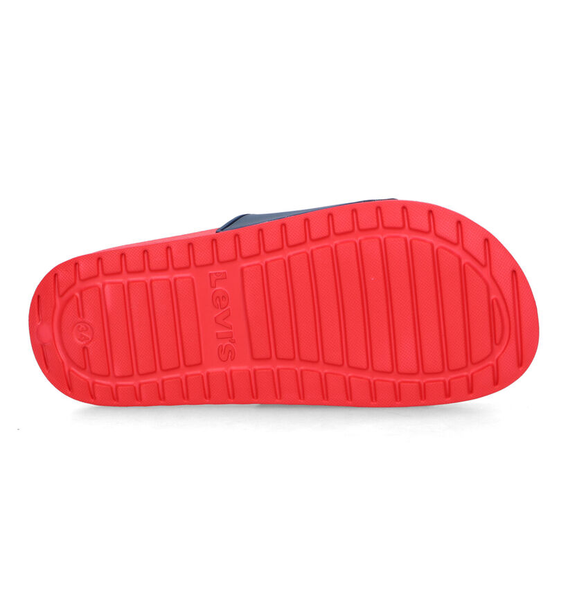 Levi's Pool II Claquettes de piscine en Rouge pour filles, garçons (320694)