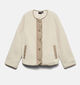 Vero Moda Francesca Beige Teddy Jas voor dames (377597)